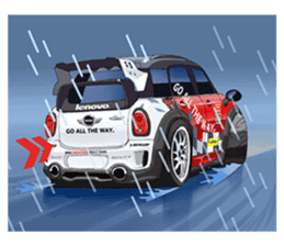 MINI CROSSOVER RALLY TEAM. Sticker sticker #7863962