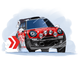 MINI CROSSOVER RALLY TEAM. Sticker sticker #7863963