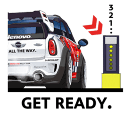 MINI CROSSOVER RALLY TEAM. Sticker sticker #7863964