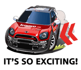 MINI CROSSOVER RALLY TEAM. Sticker sticker #7863966