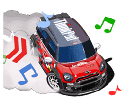 MINI CROSSOVER RALLY TEAM. Sticker sticker #7863968