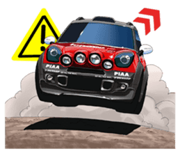 MINI CROSSOVER RALLY TEAM. Sticker sticker #7863969