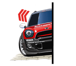 MINI CROSSOVER RALLY TEAM. Sticker sticker #7863971