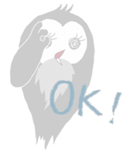 Grey Owl sticker #7864265