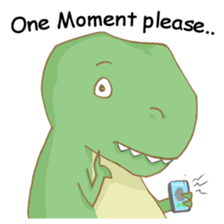 Baby T-Rex sticker #7864701
