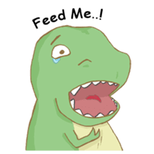 Baby T-Rex sticker #7864709