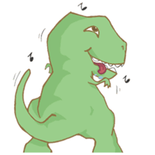 Baby T-Rex sticker #7864722