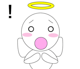 Angel and Devil. sticker #7864734