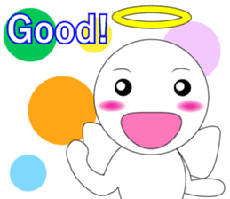 Angel and Devil. sticker #7864740