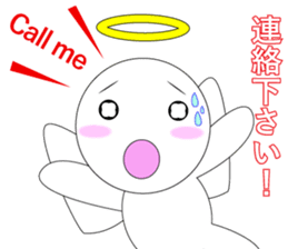 Angel and Devil. sticker #7864742