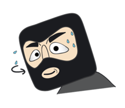 Square Head Part 2 Facial Icon sticker #7864894