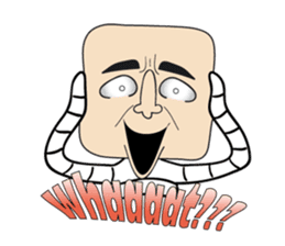 Square Head Part 2 Facial Icon sticker #7864907