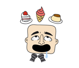 Square Head Part 2 Facial Icon sticker #7864914