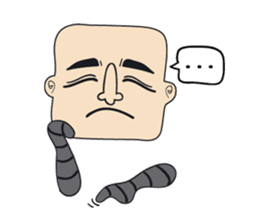 Square Head Part 2 Facial Icon sticker #7864915