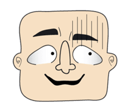 Square Head Part 2 Facial Icon sticker #7864916