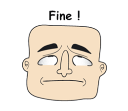 Square Head Part 2 Facial Icon sticker #7864919