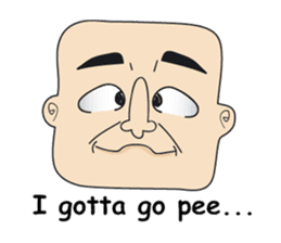 Square Head Part 2 Facial Icon sticker #7864925