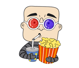 Square Head Part 2 Facial Icon sticker #7864928