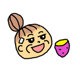 Daily life of grandma sticker #7865129