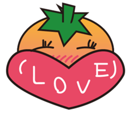 TOMATO Love story sticker #7865473