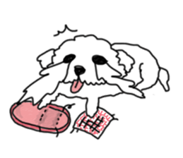 DD and the slipper sticker #7866063