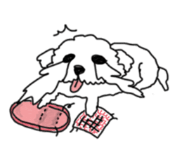 DD and the slipper sticker #7866063