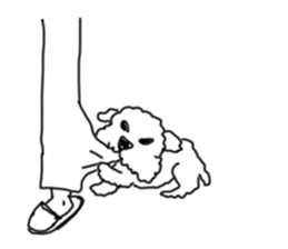 DD and the slipper sticker #7866086