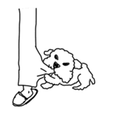 DD and the slipper sticker #7866086