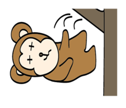 Monta the Monkey sticker #7866912