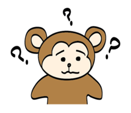 Monta the Monkey sticker #7866917
