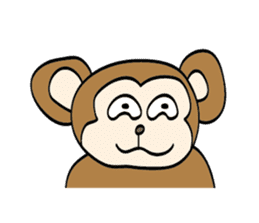 Monta the Monkey sticker #7866925