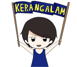 Boso Walikan Kera Ngalam sticker #7867258