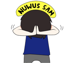 Boso Walikan Kera Ngalam sticker #7867270