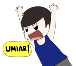 Boso Walikan Kera Ngalam sticker #7867273