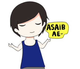 Boso Walikan Kera Ngalam sticker #7867274