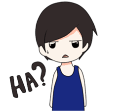 Boso Walikan Kera Ngalam sticker #7867283