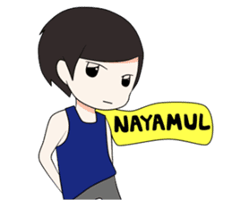 Boso Walikan Kera Ngalam sticker #7867284