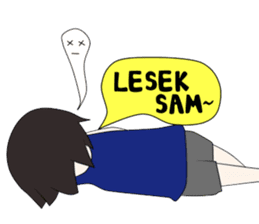 Boso Walikan Kera Ngalam sticker #7867285