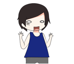 Boso Walikan Kera Ngalam sticker #7867291