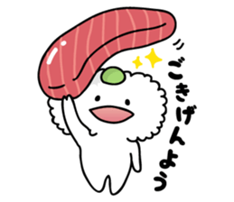 SUSHI-MAN sticker #7867372