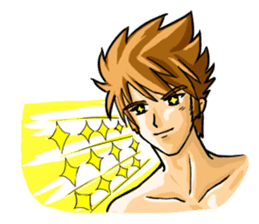 Sunshine Handsome Strongman sticker #7867699