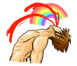 Sunshine Handsome Strongman sticker #7867706