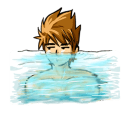 Sunshine Handsome Strongman sticker #7867717