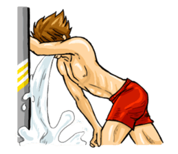 Sunshine Handsome Strongman sticker #7867719