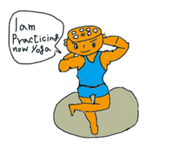 Lotus root character Ren of life 2 sticker #7868263