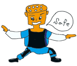 Lotus root character Ren of life 2 sticker #7868282