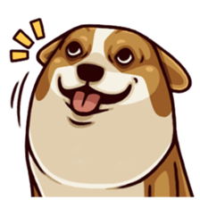 Corgi JoJo sticker #7868652