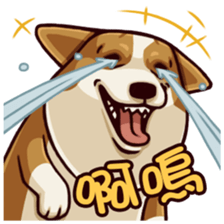 Corgi JoJo sticker #7868661