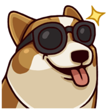 Corgi JoJo sticker #7868665