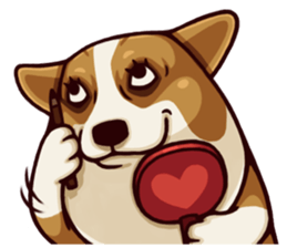 Corgi JoJo sticker #7868674